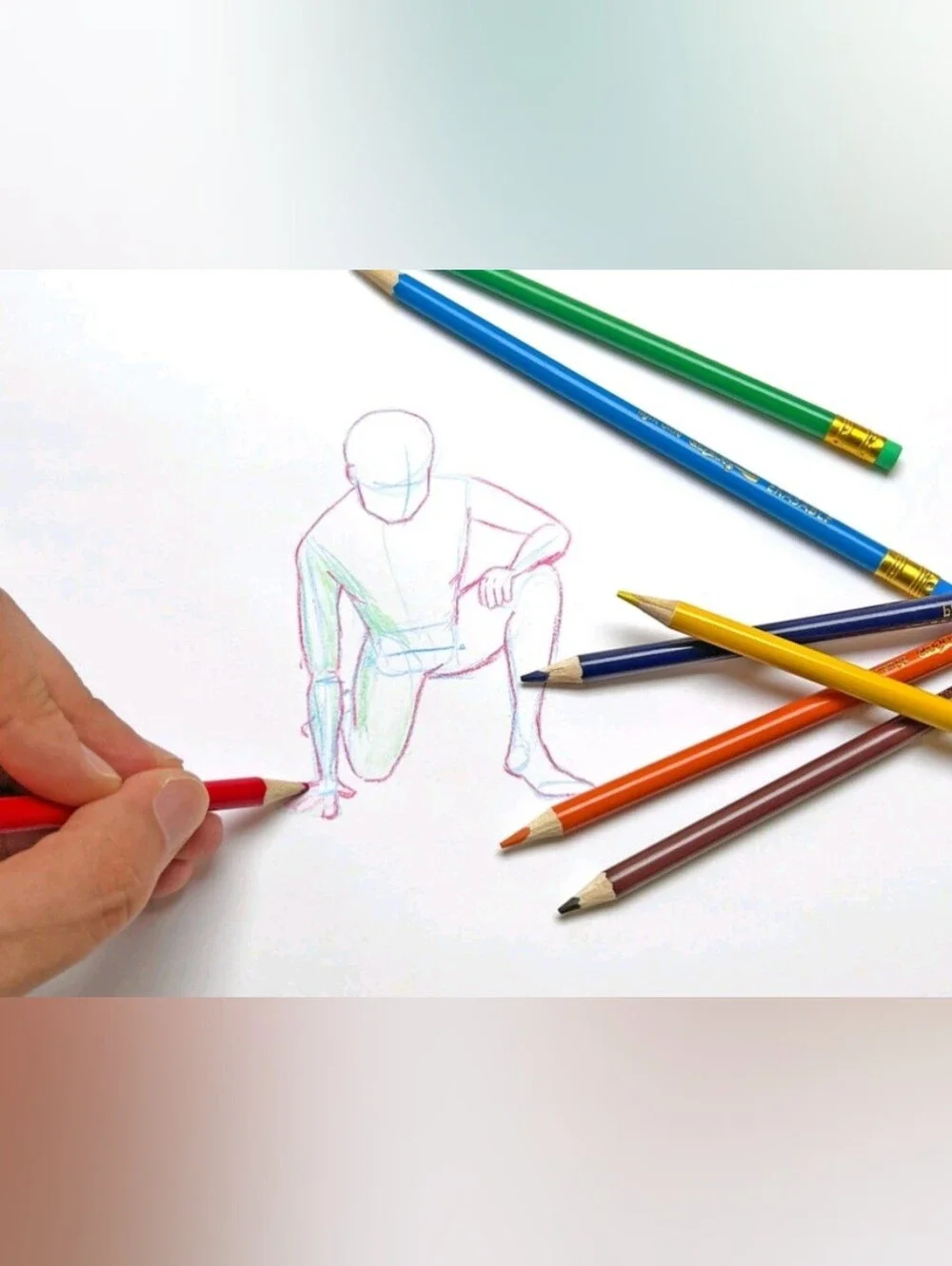 3 Cra-Z-Art Erasable Colored Pencils